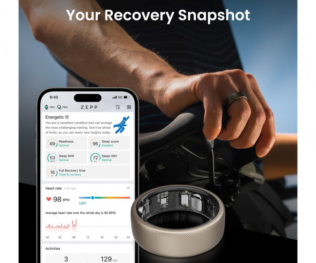 Розумне кільце Amazfit Helio Smart Ring